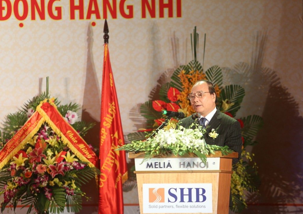  UVBCT Phó Thủ tướng Chính phủ - Nguyễn Xuân Phúc phát biểu tại buổi lễ